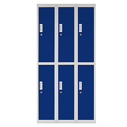 ·OL3-02 Locker OL 6 puertas Azul