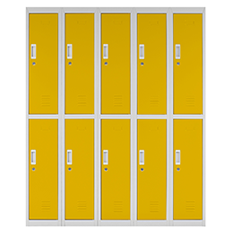 ·OL5-02 Locker OL 10 puertas Amarillo