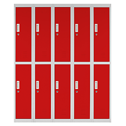 ·OL5-02 Locker OL 10 puertas Rojo