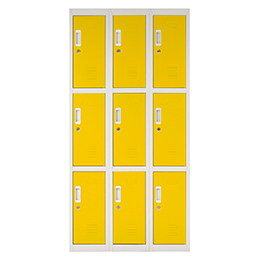 ·OL3-03 Locker OL 9 puertas Amarillo