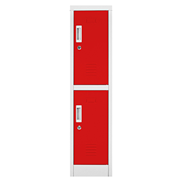 ·OLMN1-02 Locker OL 2 puertas Rojo