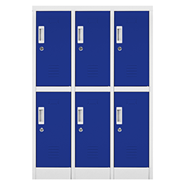 ·OLMN3-02 Locker OL 6 puertas Azul