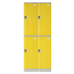 ·LP2-02 LOCKER LP 4 puertas AMARILLO