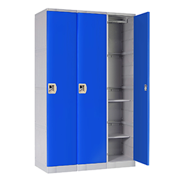 ·LP3-01 LOCKER LP 3 puertas AZUL