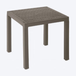 MTB-15 MESA DE TERRAZA CUADRADA MOCCA RIMAX